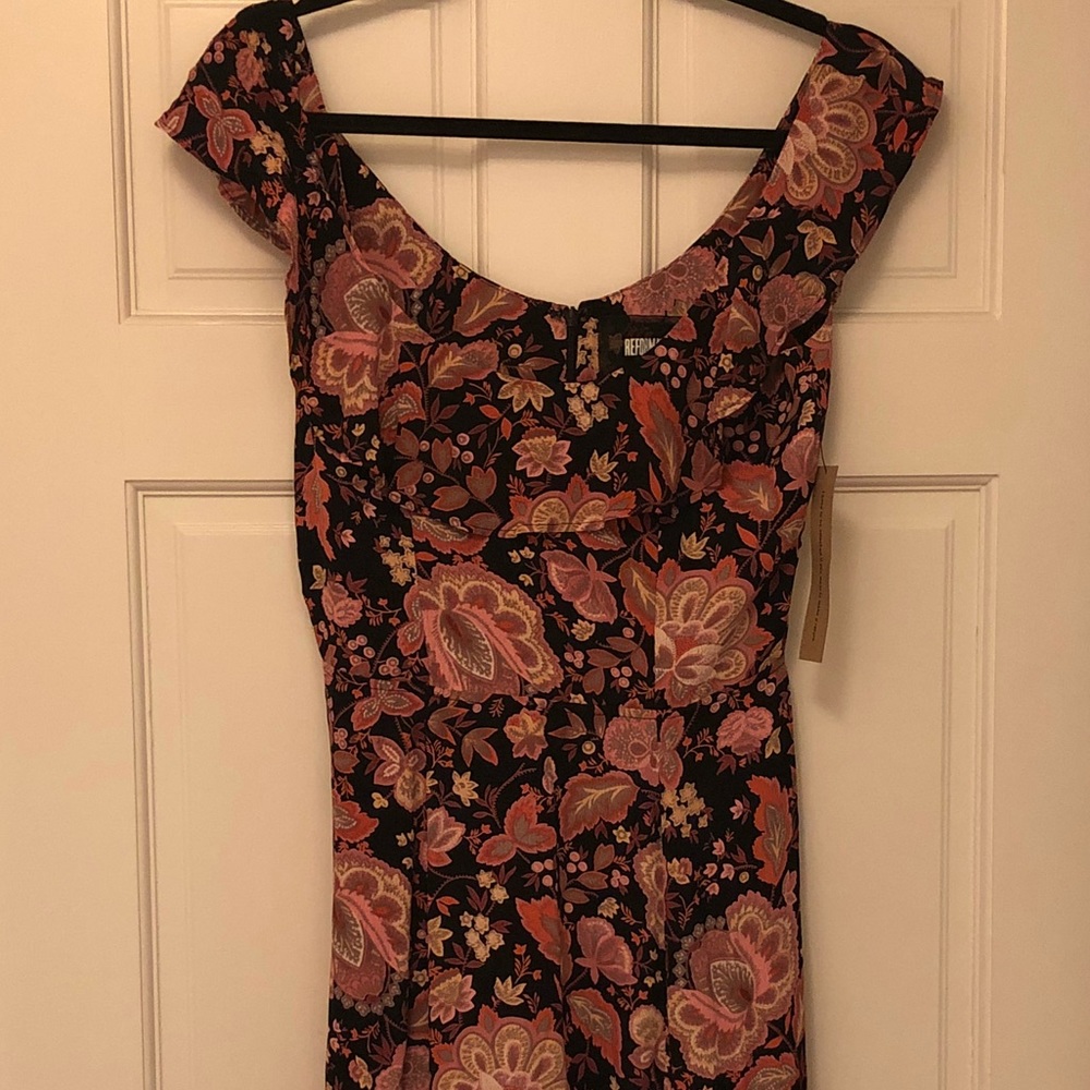 Reformation Floral Mini Dress